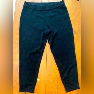 Express Super Soft Black Sweater Joggers